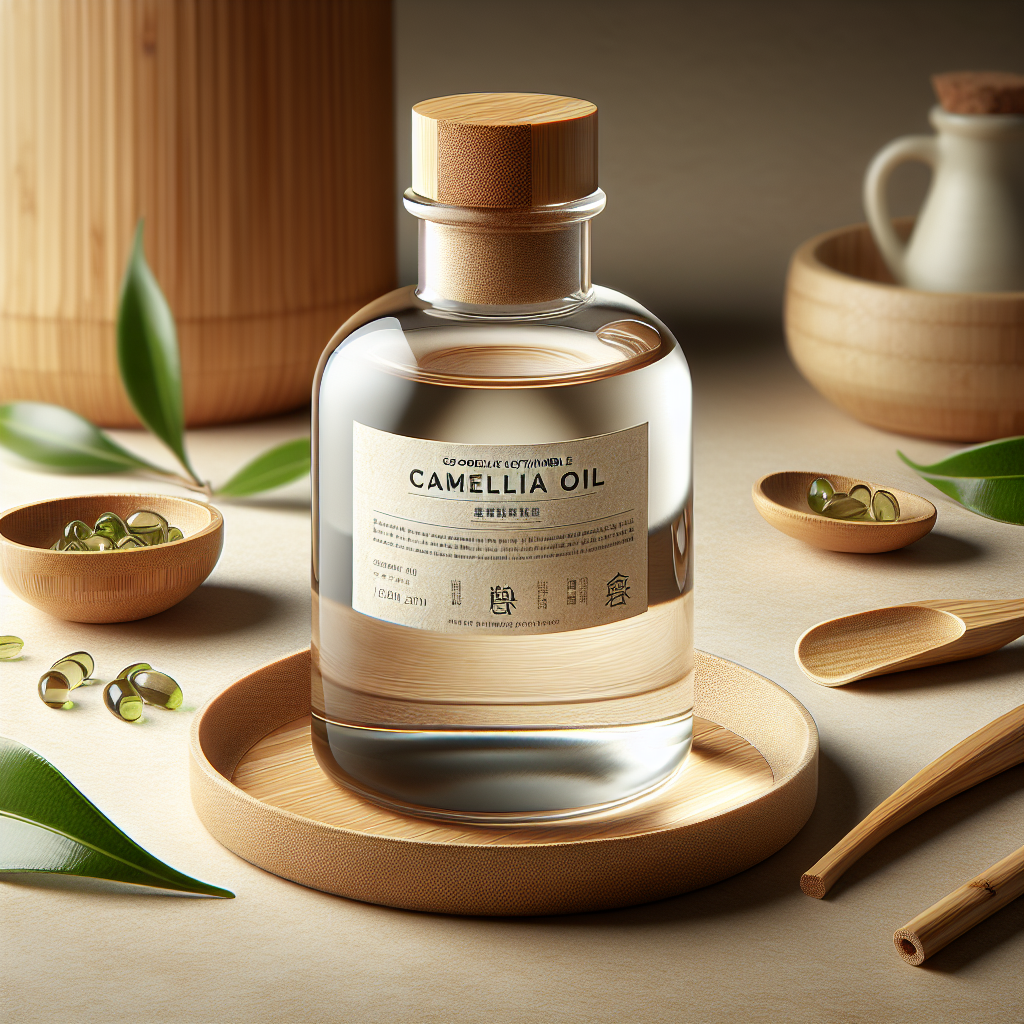 Eco-friendly packaging with bamboo cap